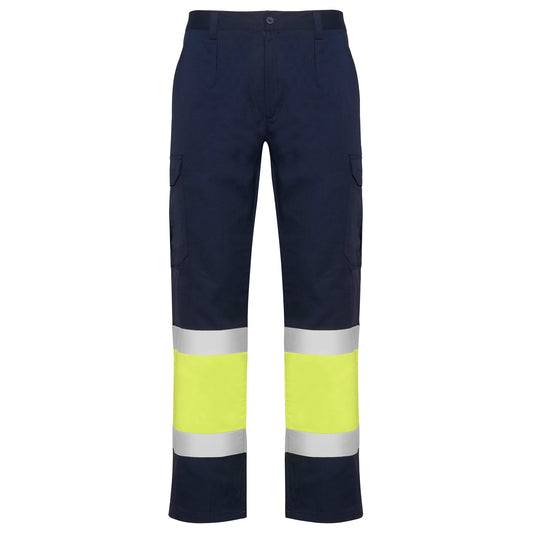 Pantalon multi-poches haute visibilité