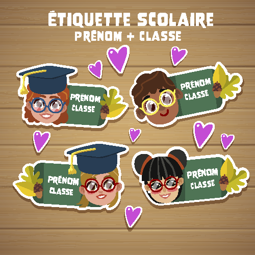 Étiquette Scolaire