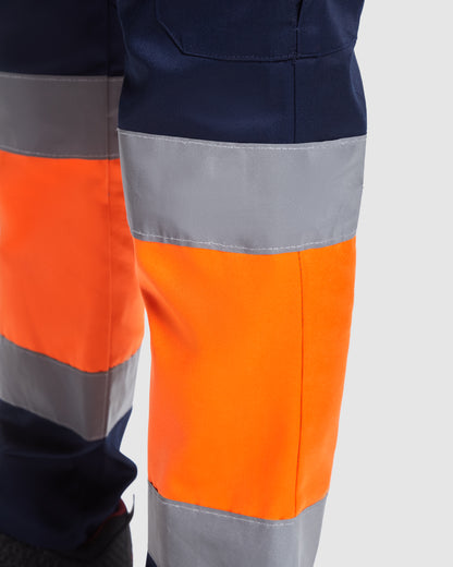 Pantalon multi-poches haute visibilité