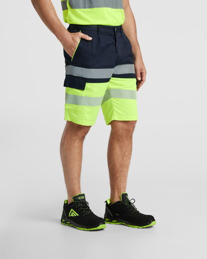 Short multi-poches haute visibilité