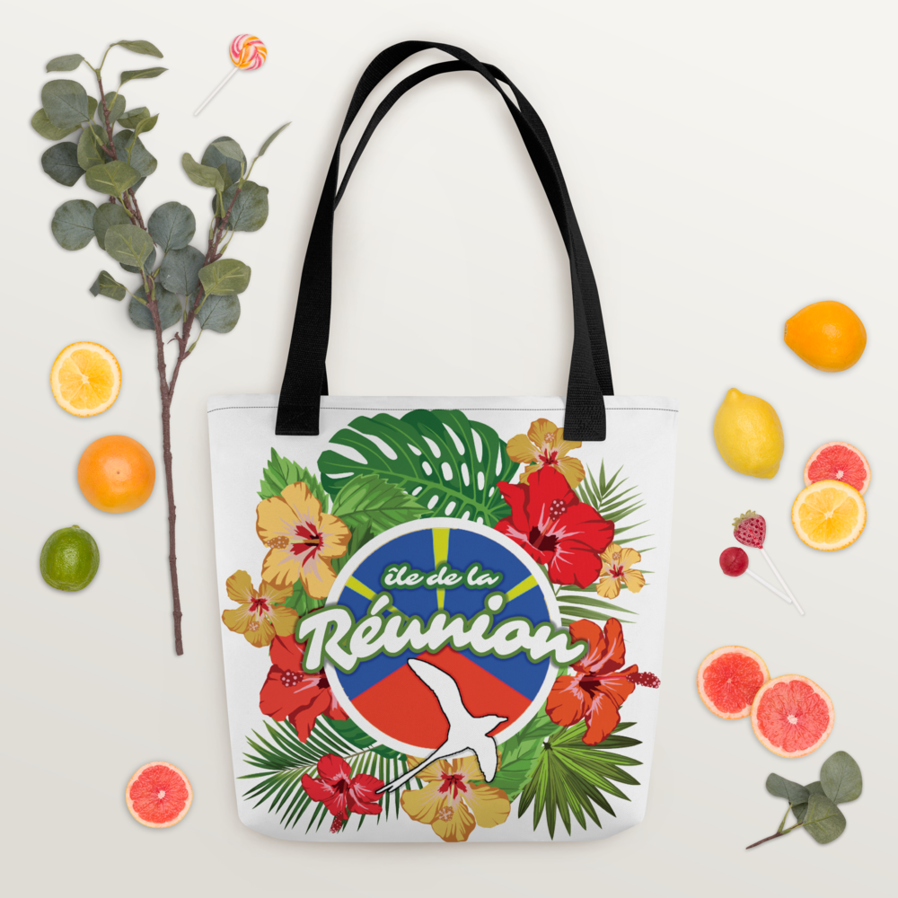 Tote bag " île de la Réunion "